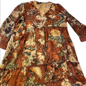 Hemant Nandita ( ANTHROPOLOGIE ) Pleasant midi/ mini dress